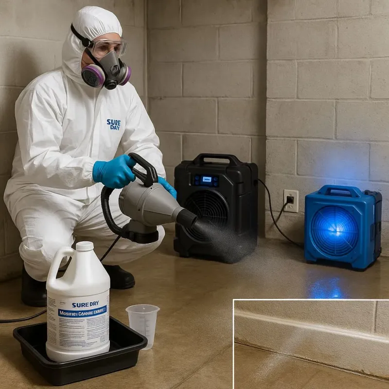 Sanitization and Odor Removal process in Port Morris, NY