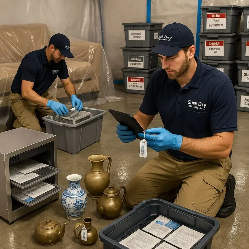 Content Protection and Restoration process in Port Morris, NY