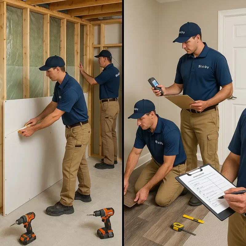 Repairs and Reconstruction process in Port Morris, NY